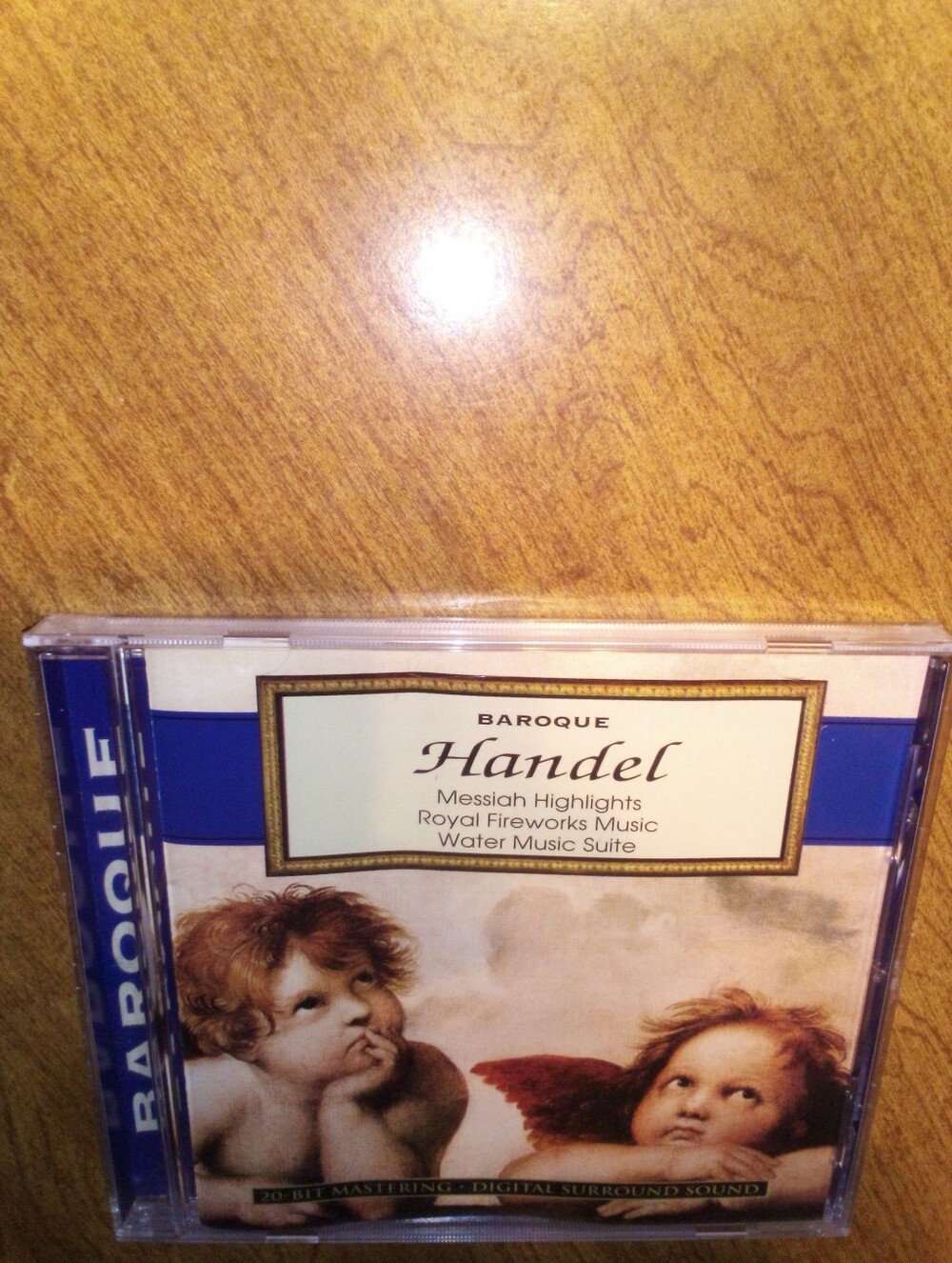 Baroque Handel Messiah Highlights & Water Music Suite 1996 Intersound CD Sealed